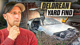 Abandoned DELOREAN and I'm Turning it into a V6 Twin Turbo TESLA Hybrid EV Conversion!