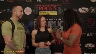 2024 IFBB Republic of Texas Pro Mariana Quintero Interview with Sheilahe Brown