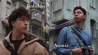 1v1 Street Photography Battle in Istanbul | Bohdan vs. Aamir