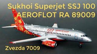 Sukhoi Superjet SSJ 100 1/144 scale model build, Zvezda 7009