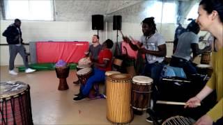 Stage de doun danse et  de danse africaine de Guinée avec Barésy Abdoulaye Soumah à Toulouse