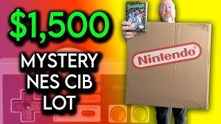 I Paid $1,500 for this Blind Box of NES CIB Games