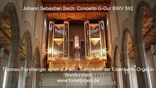 Johann Sebastian Bach - Concerto G-Dur BWV592