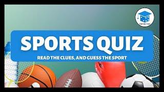 Easy Sports Quiz | What Am I?