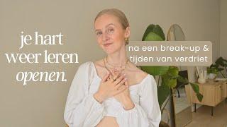 JE HART WEER LEREN OPENEN  | Na een break-up, afwijzing & tijden van verdriet