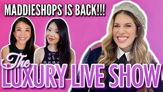 MADDIESHOPS is BACK!!! *Hermes Journey Update & Virginie Viard leaving Chanel* The Luxury Live Show