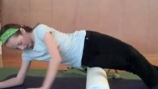 Ballet : Improve turn out & losen muscles w/ foam roller- Robbie