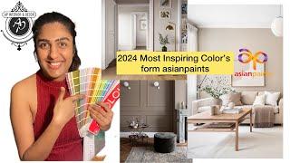 Top 12 Interior paint color from asianpaints @APinteriorsanddecor #wallpaint#colorcombination2024