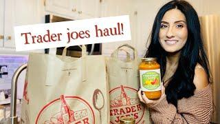 TRADER JOES HAUL || DELICIOUS DINNER IN UNDER 20 MINUTES!! || FAMILY FRIENDLY MEALS