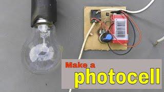 Easily build a photocell