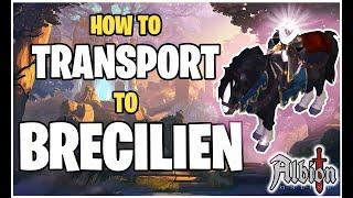 How to TRANSPORT TO and FROM BRECILIEN | Albion Online Crafting