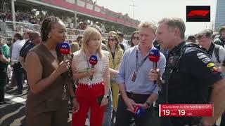 Christian Horner Pre Race Interview - Azerbaijan F1 GP 2023 #redbullracingf1