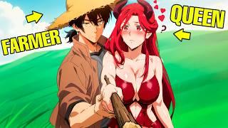 Farmer Accidentally DEFEATED The Demon Queen And She FELL In LOVE For His STRENGTH! | Manhwa Recap