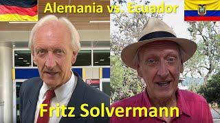 Fritz Solvermann llegó al Ecuador (sketch de Christoph Baumann)