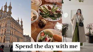 Spendeer een cozy dag met mij in Leuven! Thesis werk, late night shopping, studentenjob,..