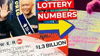 $1.3 Billion Winner Wrote Numbers!