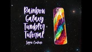 Rainbow Galaxy Tumbler Tutorial