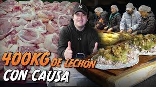 400Kg DE LECHÓN CON CAUSA