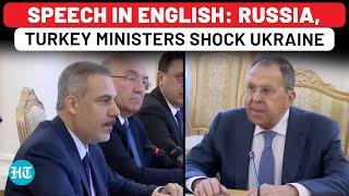 Full Speech: Putin, Erdogan's Ministers Shock Ukraine After Talks - 'Turkey Helping Russia's Aim…'