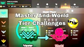 Spike Volleyball Master And World Tier Challenges | Spike Volleyball Tier Up