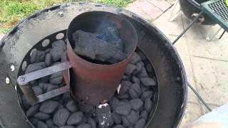 Minion Method:WSM Weber Smokey Mountain by Smoking BBQ Bob