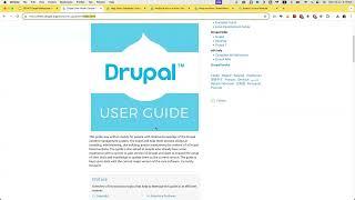 Drupal Melbourne Meetup - The State of Drupal documentation