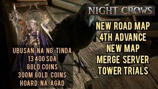 NIGHT CROWS ROAD MAP 4TH ADVANCE + MERGE SERVER