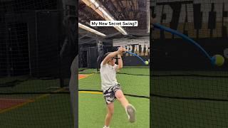 My new secret baseball swing and stance? Plus top 5 with my coach dad. #mlb #baseball #sports