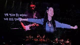 IU (아이유) singing I stan U (관객이 될게) LIVE @ Philippine Arena | 4K FanCam