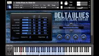 Delta Blues Ac Slide Guitar Walk-Thru and Playing Tips