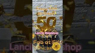 50th Birthday Çake by Glenn Lancin