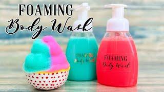 2-Ingredient Foaming Body Wash Recipe