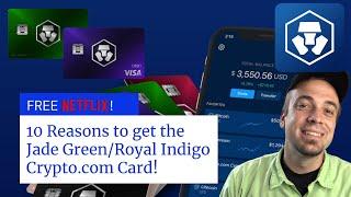 10 REASONS to Get the Crypto.com Jade Green/Royal Indigo Visa Card!