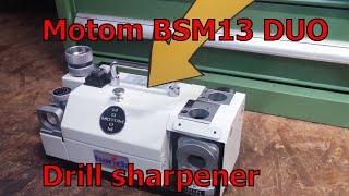Drill sharpener: Motom BSM 13 DUO