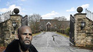 R Kelly's Secret 3.5m Abandoned Mansion- Hidden Rooms Upstairs Where He Housed Victims-Very Dark!