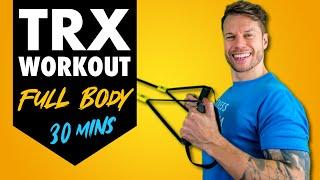 Build Functional Strength in 30 Minutes - Beginner TRX Workout (Full Body)