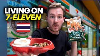 LIVING ON 7-ELEVEN for 24 Hours  (Thailand)