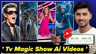 Make $341K/Month with Animal Fusion Magic Show AI Videos & Go Viral