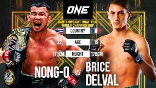 ELITE MUAY THAI  Nong-O vs. Brice Delval | Full Fight