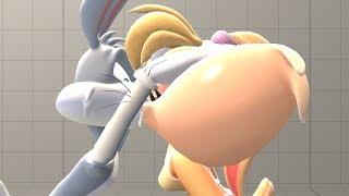 SFM: Lola Bunny Puff Kiss Cheek Inflation