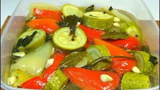 Маринованные Кабачки! Лучшая закуска! Невозможно Оторваться!