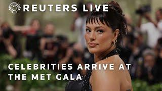 LIVE: Celebrities arrive at the 2024 Met Gala