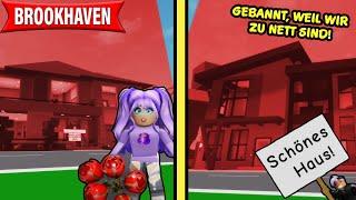 IN JEDEM HAUS GEBANNT IN BROOKHAVEN, WEIL WIR ZU NETT SIND! [Roblox Brookhaven RP]