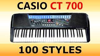 Casio CT 700 100 Styles Vintage Casiotone Keyboard Arranger