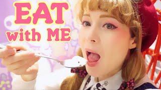 EAT all Sanrio Characters ｜Themed Pop-Up Cafe Japan ｜ MUKBANG time in Tokyo