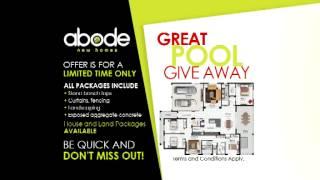 Abode New Homes - Great Pool Givaway