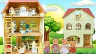 Sylvanian Families Üç Katlı Ev Paketini Açıyorum | EvcilikTV