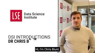 DSI Introductions: Dr Chris Blunt