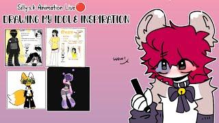 Silly.s.k Aոimation is live!Watch me drawing my amazing idol and my inspiration! 