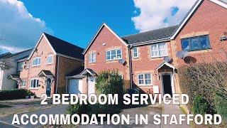 BEAUTIFUL 2 BEDROOM SERVICED ACCOMMODATION IN STAFFORD, WEST MIDLANDS